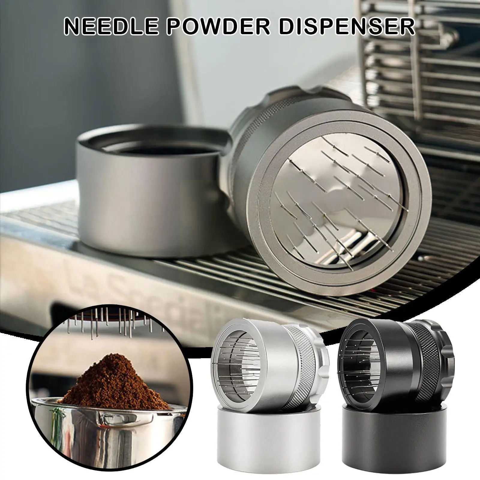 Professional Coffee Needle Tamper 51/53/58mm Hand Tamper Tool Espresso Distributor Home Coffee Stirrer Coffee Leveler Kitch C4b8
Professional Coffee Needle Tamper 51/53/58mm Hand Tamper Tool Espresso Distributor Home Coffee Stirrer Coffee Leveler Kitch C4b8