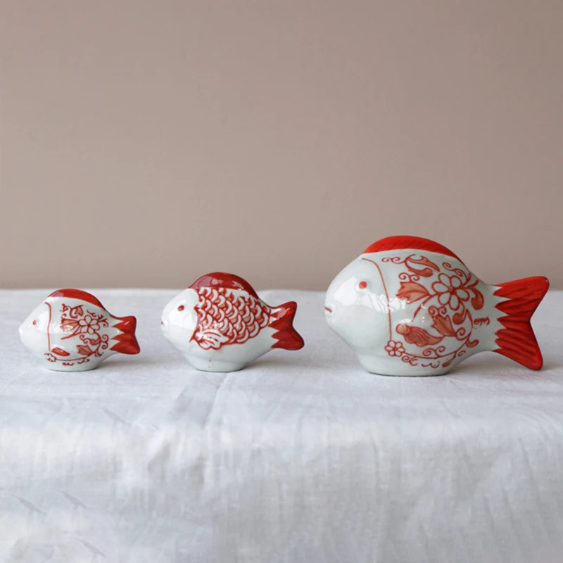 2 Pcs Ceramic Mini Floating Goldfish Miniatures Chic Fish Craft Yard Patio Fairy Garden Decor Ornaments Fish Tank Accessories
2 Pcs Ceramic Mini Floating Goldfish Miniatures Chic Fish Craft Yard Patio Fairy Garden Decor Ornaments Fish Tank Accessories