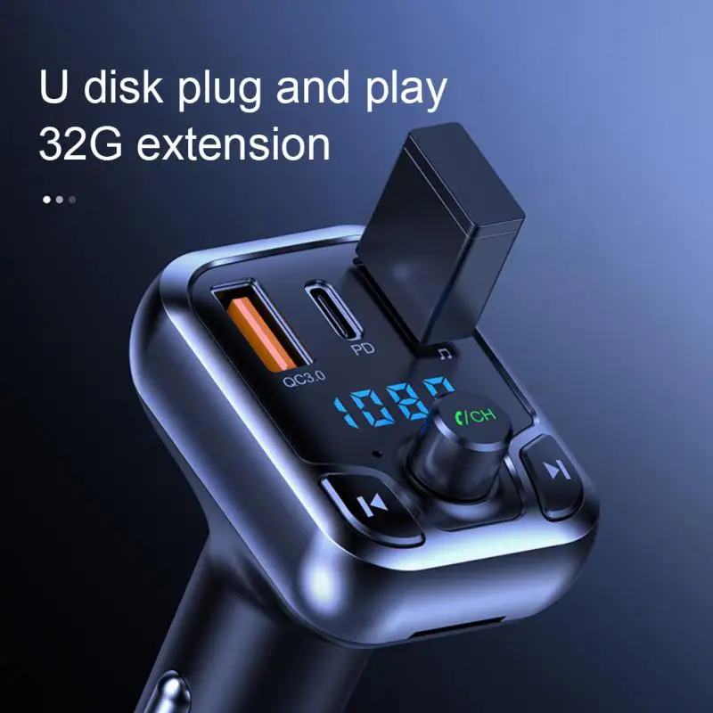 FM Transmitter Car Bluetooth MP3 Player PD Fast Charging 20W Apple Mobile Phone Charger Car New Car Charging
FM Transmitter Car Bluetooth MP3 Player PD Fast Charging 20W Apple Mobile Phone Charger Car New Car Charging
