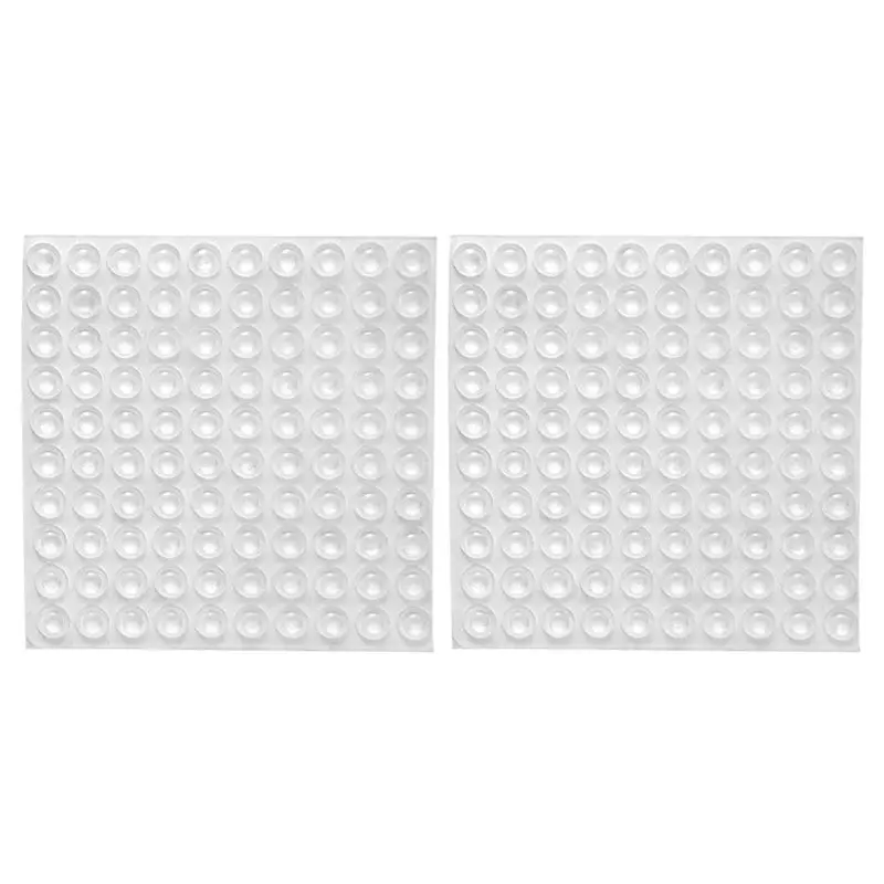 200x Transparent Rubber Feet Adhesive Bumper Pads Self Stick Bumpers Sound Dampening Door Cabinet Buffer Pads, 8*2.5mm
200x Transparent Rubber Feet Adhesive Bumper Pads Self Stick Bumpers Sound Dampening Door Cabinet Buffer Pads, 8*2.5mm