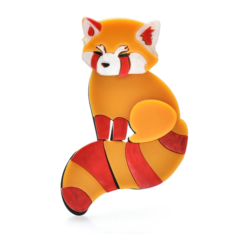 Wuli&baby Acrylic Raccoon Brooches For Women Unisex Orange Lovely Animal Party Casual Brooch Pin Gifts
Wuli&baby Acrylic Raccoon Brooches For Women Unisex Orange Lovely Animal Party Casual Brooch Pin Gifts