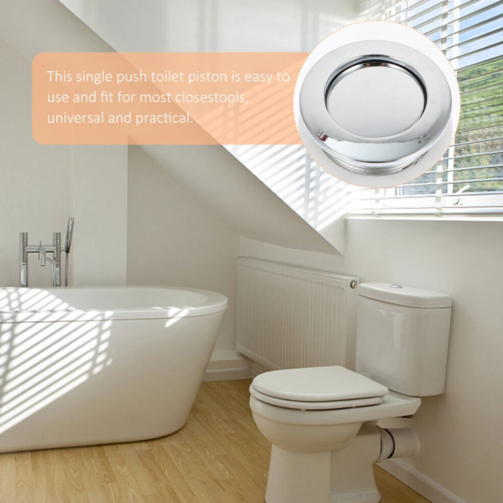 Toilet Tank Button 38mm ABS Silver Single Flush Button Water Tank Button For Toilet Seat In Home Public Places
Toilet Tank Button 38mm ABS Silver Single Flush Button Water Tank Button For Toilet Seat In Home Public Places