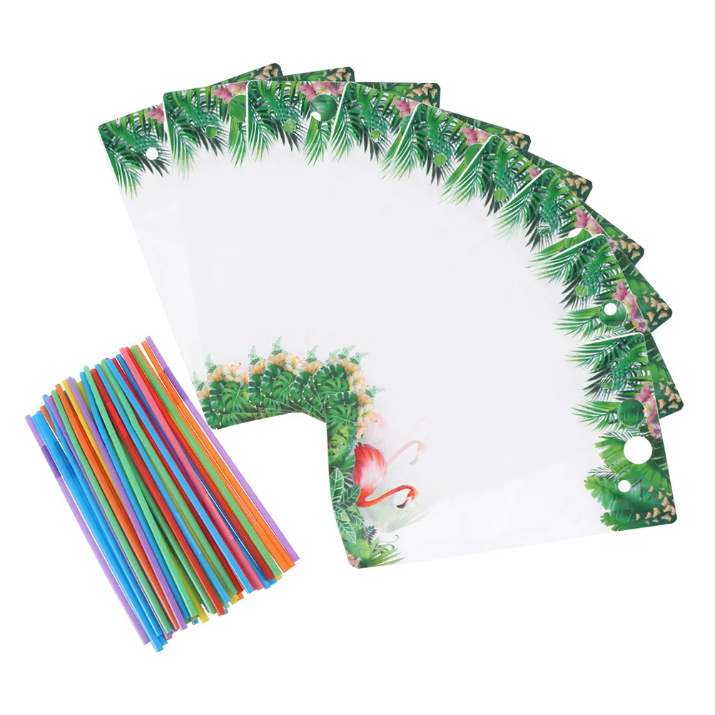 25 Pcs Transparent Lightweight Disposable Drink Pouches Drink Bags for Children Men
25 Pcs Transparent Lightweight Disposable Drink Pouches Drink Bags for Children Men