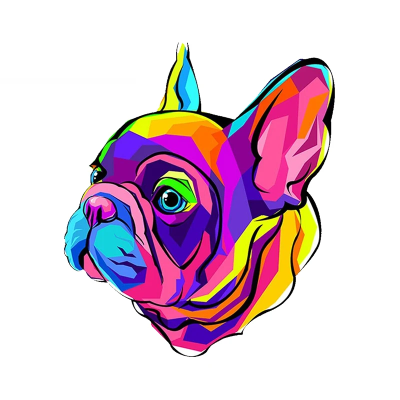 LYKX Colorful French Bulldog Car Refrigerators Stickers Vinyl Car Wrap Decal JDM RV Anime Windows Decor
LYKX Colorful French Bulldog Car Refrigerators Stickers Vinyl Car Wrap Decal JDM RV Anime Windows Decor