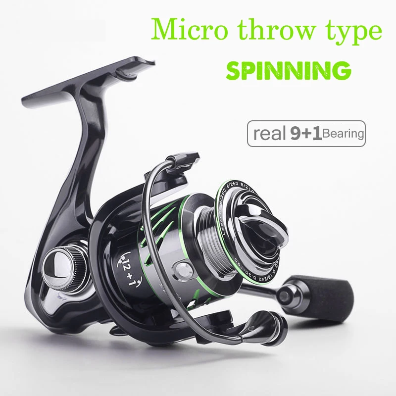 9+1 Axis Metal Fishing Reel,spinning Bait Casting Luya Wheel, Raft Throwing Rod, Sea Pole Fishing Reel 5.2:1
9+1 Axis Metal Fishing Reel,spinning Bait Casting Luya Wheel, Raft Throwing Rod, Sea Pole Fishing Reel 5.2:1