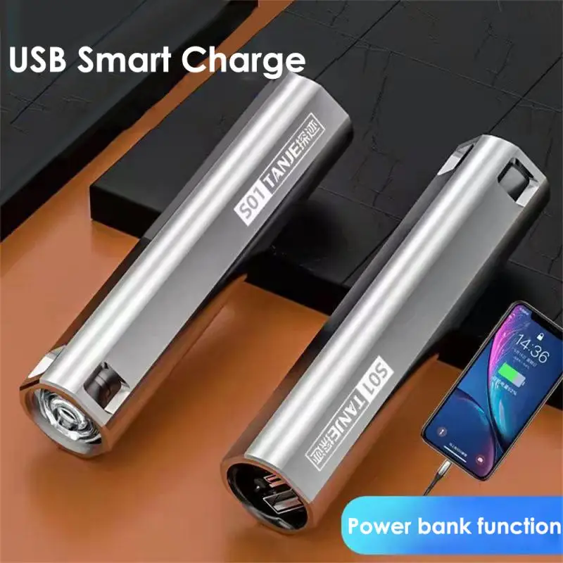 Mini Portable Flashlight Strong Light Rechargeable USB Flashlight Super Bright Outdoor Multi-function Emergency Waterproof
Mini Portable Flashlight Strong Light Rechargeable USB Flashlight Super Bright Outdoor Multi-function Emergency Waterproof