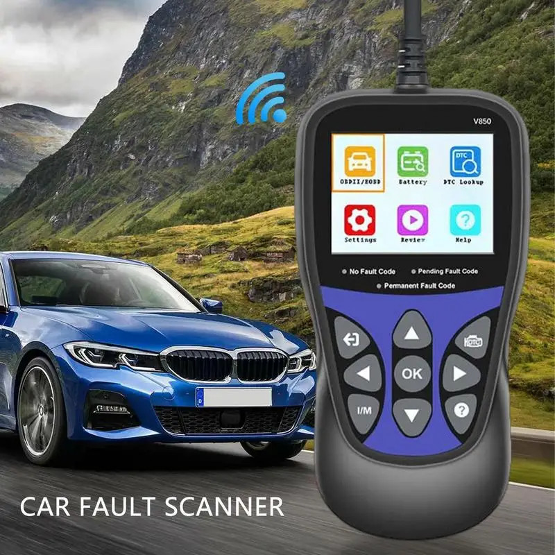 Car Engine OBD2 Scanner HD TFT Color Display Car Battery Tester Scanner Built-in Speaker OBDII Code Reader Car Diagnostic Tools
Car Engine OBD2 Scanner HD TFT Color Display Car Battery Tester Scanner Built-in Speaker OBDII Code Reader Car Diagnostic Tools