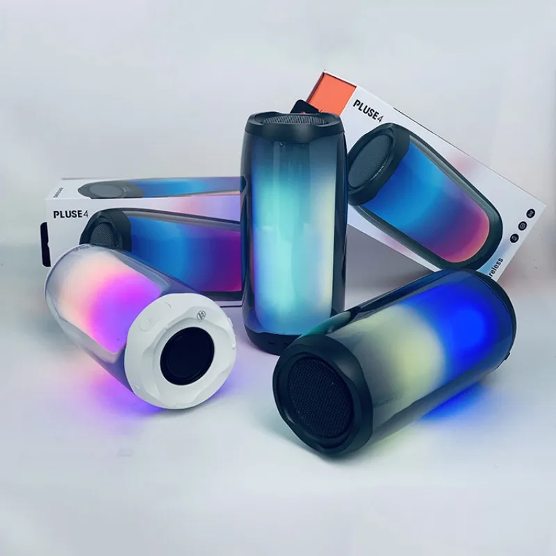 Subwoofer RGB illuminated Bluetooth speaker HiFi surround sound effect altavoz portable TWS wireless series waterproof Caixa De 
Subwoofer RGB illuminated Bluetooth speaker HiFi surround sound effect altavoz portable TWS wireless series waterproof Caixa De