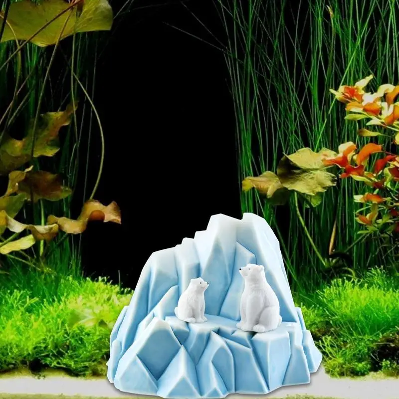 Resin Artificial Iceberg Fish Tank Decorations Polar Bears Landscape Ornaments For Home Office Aquarium Decor Fish Accessories
Resin Artificial Iceberg Fish Tank Decorations Polar Bears Landscape Ornaments For Home Office Aquarium Decor Fish Accessories
