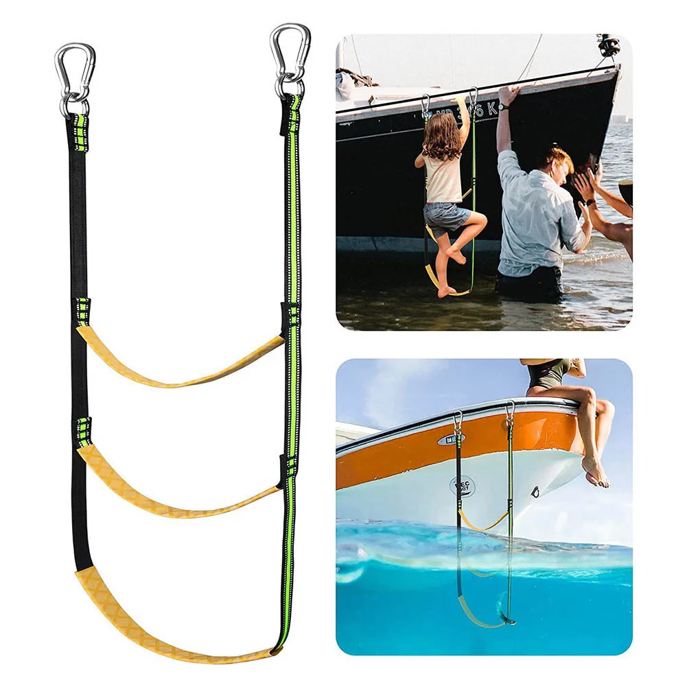 Boat Rope Ladder Assisted Boarding Portable For Canoeing Kayak Sailboat Yacht For Inflatable Boat, Kayak, Motorboat, Caneoing
Boat Rope Ladder Assisted Boarding Portable For Canoeing Kayak Sailboat Yacht For Inflatable Boat, Kayak, Motorboat, Caneoing