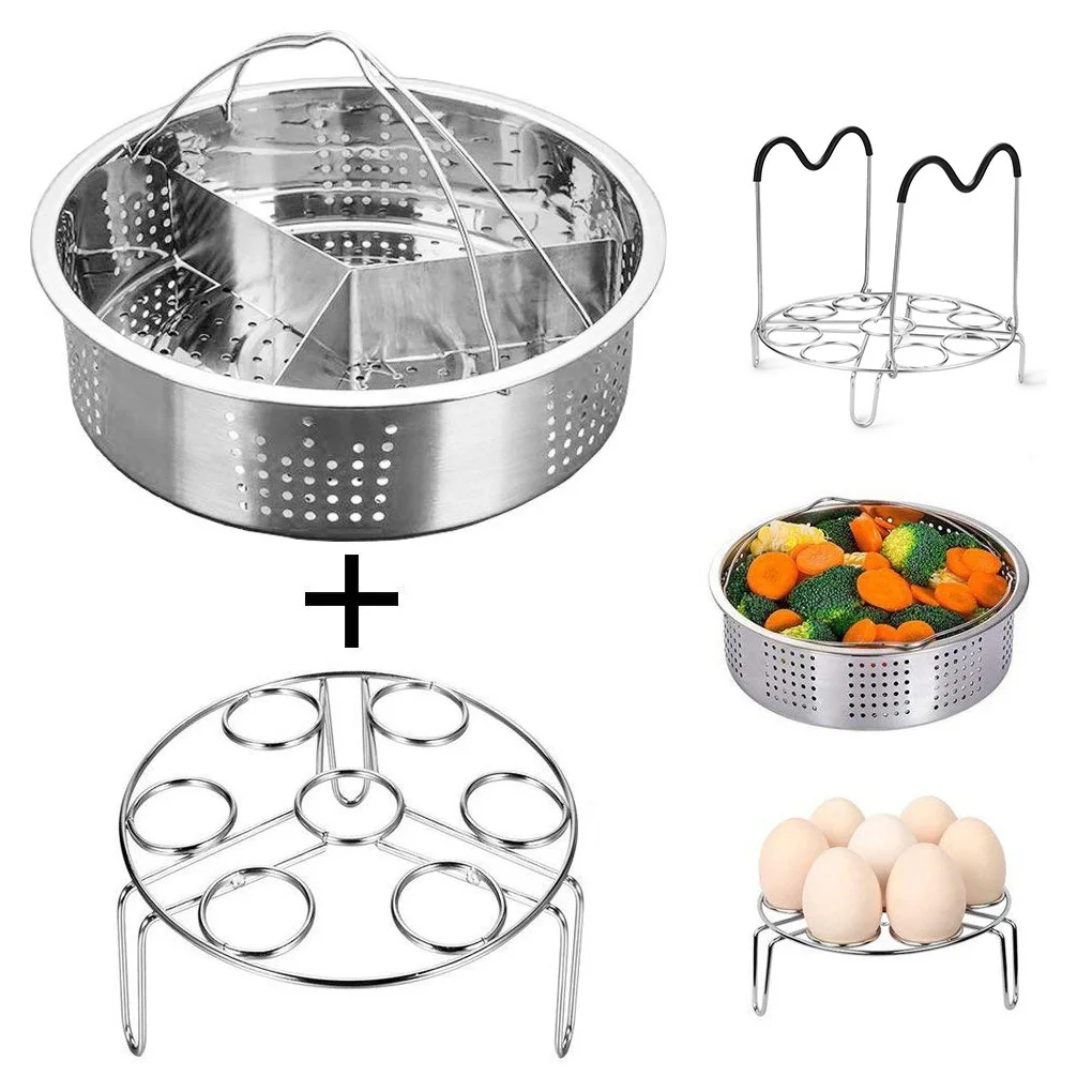 Steamer Basket Egg Steamer RackStainless Steel Steamer Basket For Culinary Creation Cooking Utensils Steam Bracket Easy Using 
Steamer Basket Egg Steamer RackStainless Steel Steamer Basket For Culinary Creation Cooking Utensils Steam Bracket Easy Using