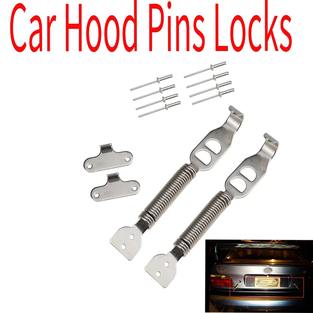 1 Pair Tunning Boot Bonnet Springs Clips Pin Kit Car Styling Hood Lock Panel Race Rally Security for Car Hood Universal
1 Pair Tunning Boot Bonnet Springs Clips Pin Kit Car Styling Hood Lock Panel Race Rally Security for Car Hood Universal