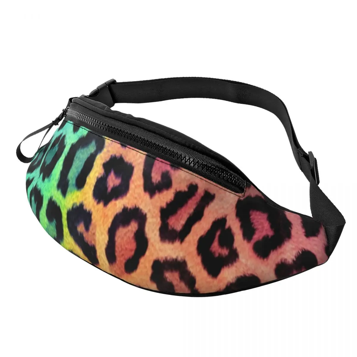 Rainbow Leopard Print Waist Bag Animal Skin Art Polyester Print Waist Pack Woman Fishing Bag
Rainbow Leopard Print Waist Bag Animal Skin Art Polyester Print Waist Pack Woman Fishing Bag