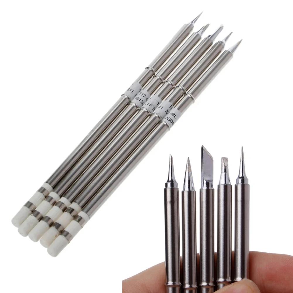 5pcs T12 Series Soldering Iron Tip Coating Processing For 950D 202 942 FX-9501 HAKKO912 2028 Handle FM-2027 Soldering Station
5pcs T12 Series Soldering Iron Tip Coating Processing For 950D 202 942 FX-9501 HAKKO912 2028 Handle FM-2027 Soldering Station