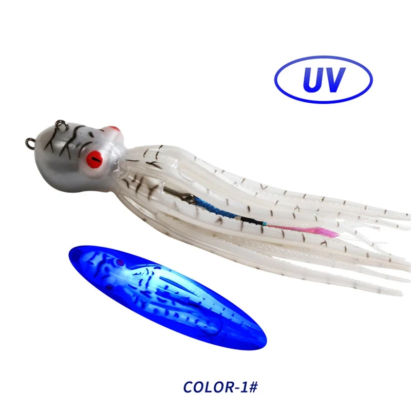 Topline Tackle Fishing Slow Pitch Rockfishing Jig Lure 15cm/110g 20cm/150g Octopus Soft Fishing Lures Tuna Sailfish Sea Boat 
Topline Tackle Fishing Slow Pitch Rockfishing Jig Lure 15cm/110g 20cm/150g Octopus Soft Fishing Lures Tuna Sailfish Sea Boat