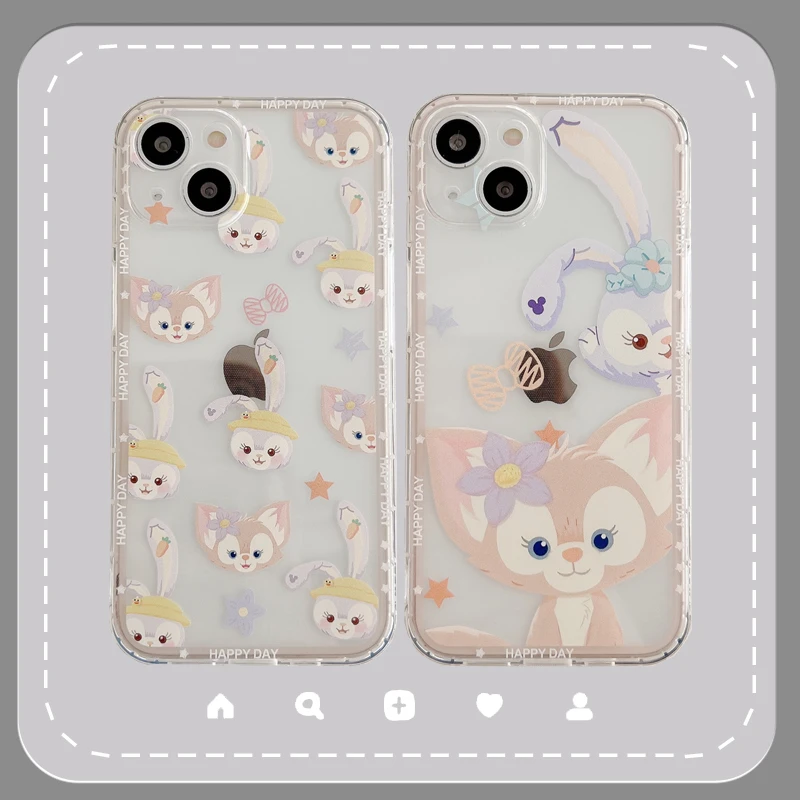 Bandai Cute cartoon StellaLou and Lina Belle Phone Case for iPhone 12 11 Pro Max Xs Xr X 8 7 Plus High Quality Cover
Bandai Cute cartoon StellaLou and Lina Belle Phone Case for iPhone 12 11 Pro Max Xs Xr X 8 7 Plus High Quality Cover
