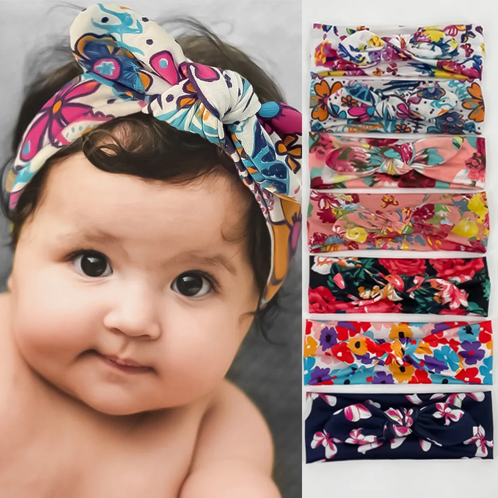 Kids Baby Print Knotted Headband Bunny Ear Headband Simple Bohemian Fashion Hair Accessories 
Kids Baby Print Knotted Headband Bunny Ear Headband Simple Bohemian Fashion Hair Accessories