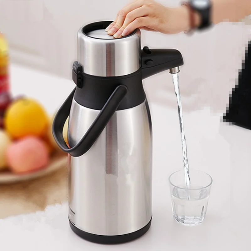 304 Stainless Steel insulated Thermos Bottle Thermo cup Coffee pot Thermal vaccum water kettle 2.5L,3L Vacuum Flask Thermal
304 Stainless Steel insulated Thermos Bottle Thermo cup Coffee pot Thermal vaccum water kettle 2.5L,3L Vacuum Flask Thermal