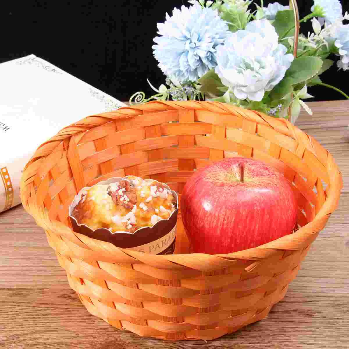 Candy Basket Rattan Food Bin Fruit Baskets Wicker Fruits Bowl Woven Vegetable Bowl Wicker Fruit Tray Egg Holder
Candy Basket Rattan Food Bin Fruit Baskets Wicker Fruits Bowl Woven Vegetable Bowl Wicker Fruit Tray Egg Holder