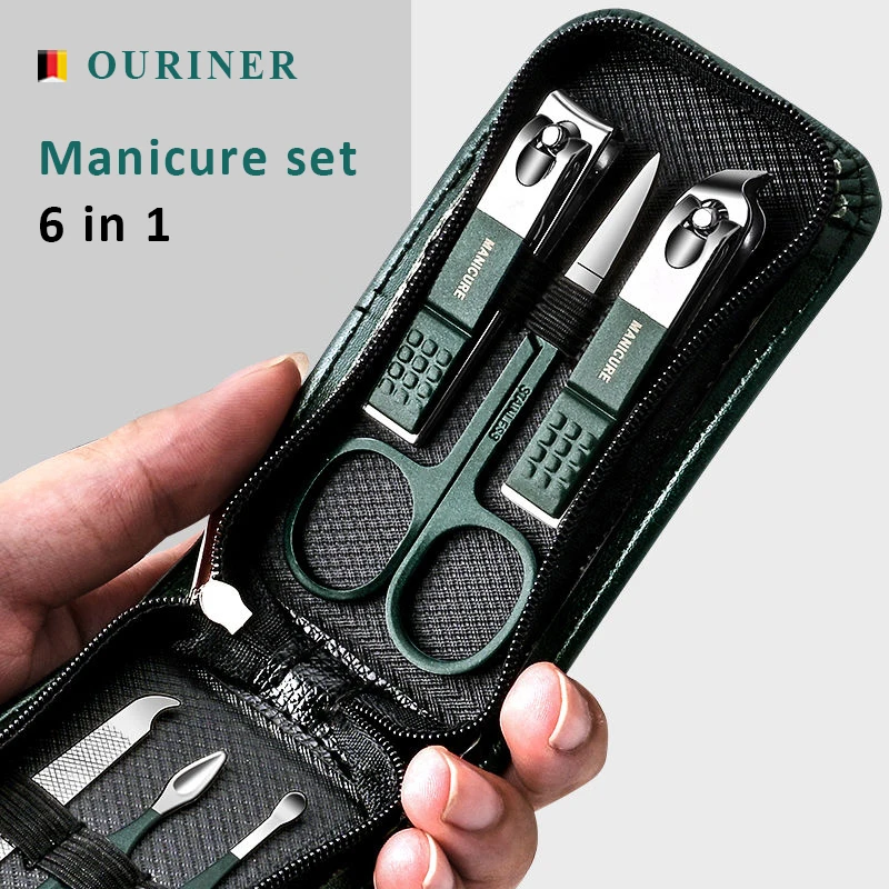 2023 New 6 Pcs Portable Luxury Manicure Sets Pedicure Kits Bright Black Nail Clipper Set Personal Care Tools Eyebrow Scissors
2023 New 6 Pcs Portable Luxury Manicure Sets Pedicure Kits Bright Black Nail Clipper Set Personal Care Tools Eyebrow Scissors