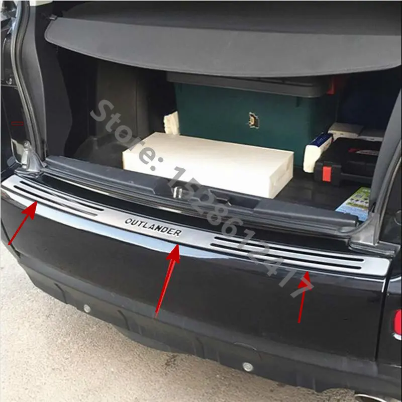 Steel Rear Bumper Protector Sill Trunk Rear Guard Tread Plate Threshold Pedals Styling for Mitsubishi Outlander 2006-2012
Steel Rear Bumper Protector Sill Trunk Rear Guard Tread Plate Threshold Pedals Styling for Mitsubishi Outlander 2006-2012