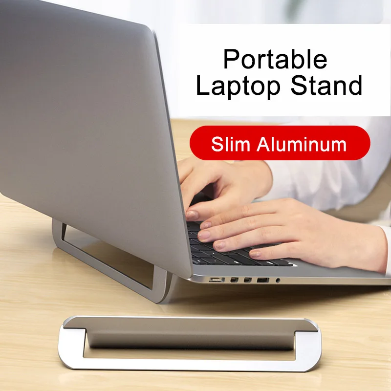 Laptop Stand for MacBook Air Pro Adjustable Aluminum Laptop Riser Foldable Portable Notebook Stand for 11/13/17 Inch
Laptop Stand for MacBook Air Pro Adjustable Aluminum Laptop Riser Foldable Portable Notebook Stand for 11/13/17 Inch