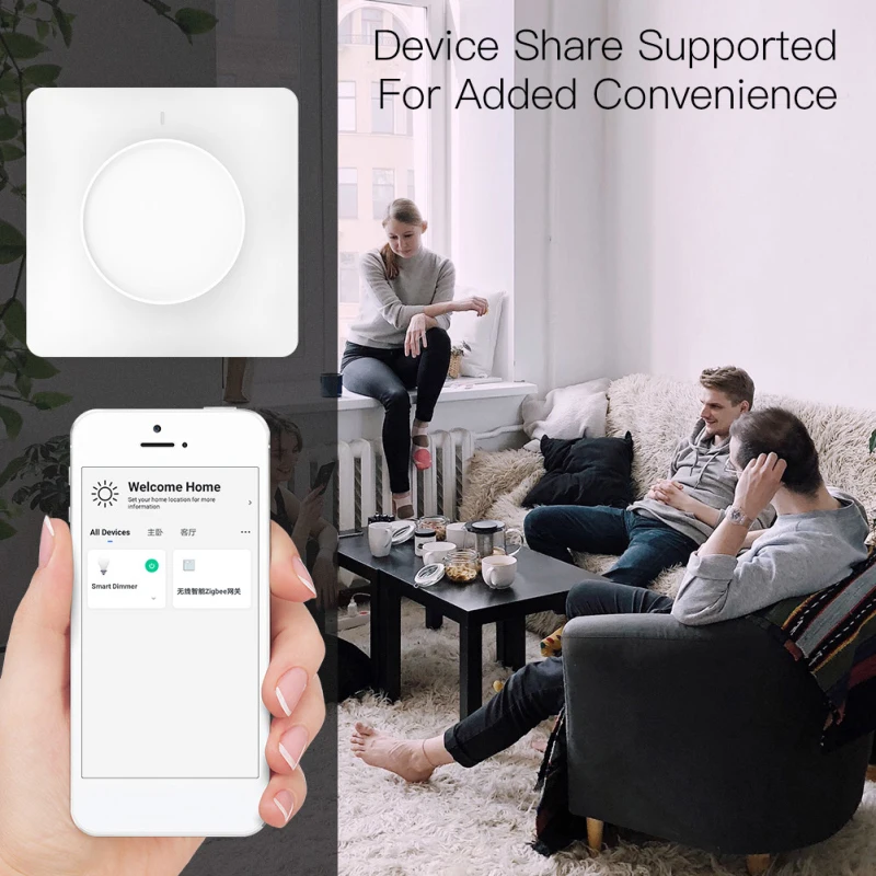 New WiFi Smart Rotary/Touch Light Dimmer Switch Smart Life/Tuya APP Remote Control Works With Alexa Google Voice Assistants EU
New WiFi Smart Rotary/Touch Light Dimmer Switch Smart Life/Tuya APP Remote Control Works With Alexa Google Voice Assistants EU
