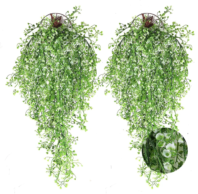 2pcs Artificial Hanging Flower Plant Fake Vine Willow Rattan Flower Artificial Hanging Plant For Home Garden Wall Decoration
2pcs Artificial Hanging Flower Plant Fake Vine Willow Rattan Flower Artificial Hanging Plant For Home Garden Wall Decoration