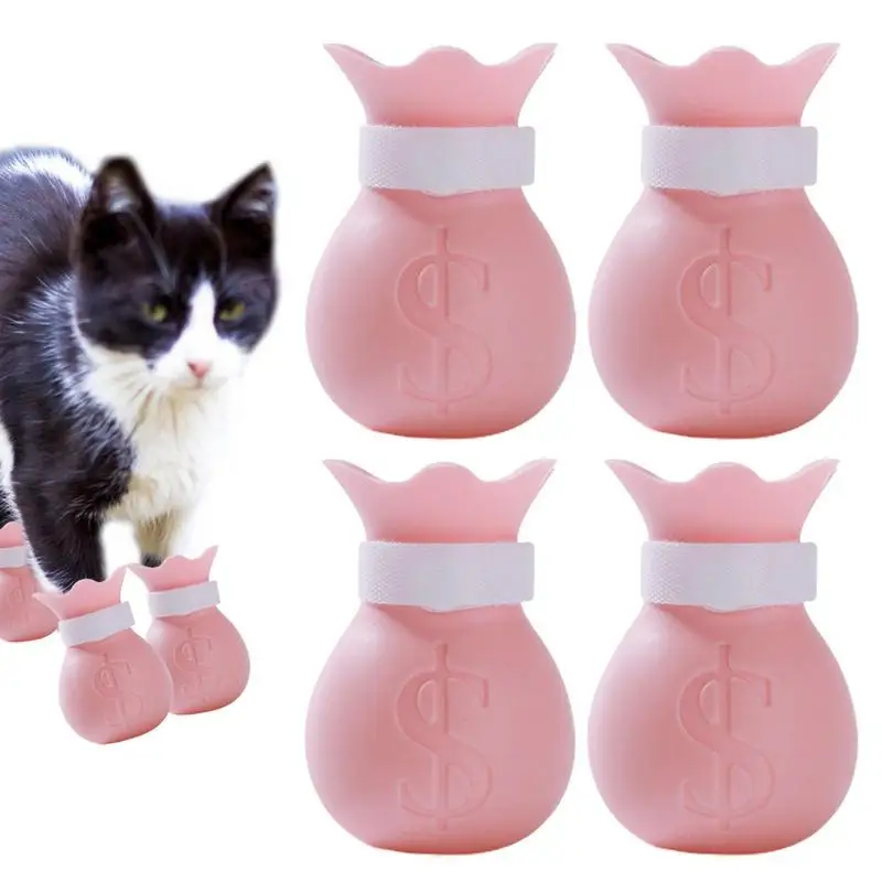 Silicone Anti-Scratch Shoes For Cats Pet Cat Boots Bath Washing Cat Claw Paw Cover Protector Cat Grooming Supplies
Silicone Anti-Scratch Shoes For Cats Pet Cat Boots Bath Washing Cat Claw Paw Cover Protector Cat Grooming Supplies
