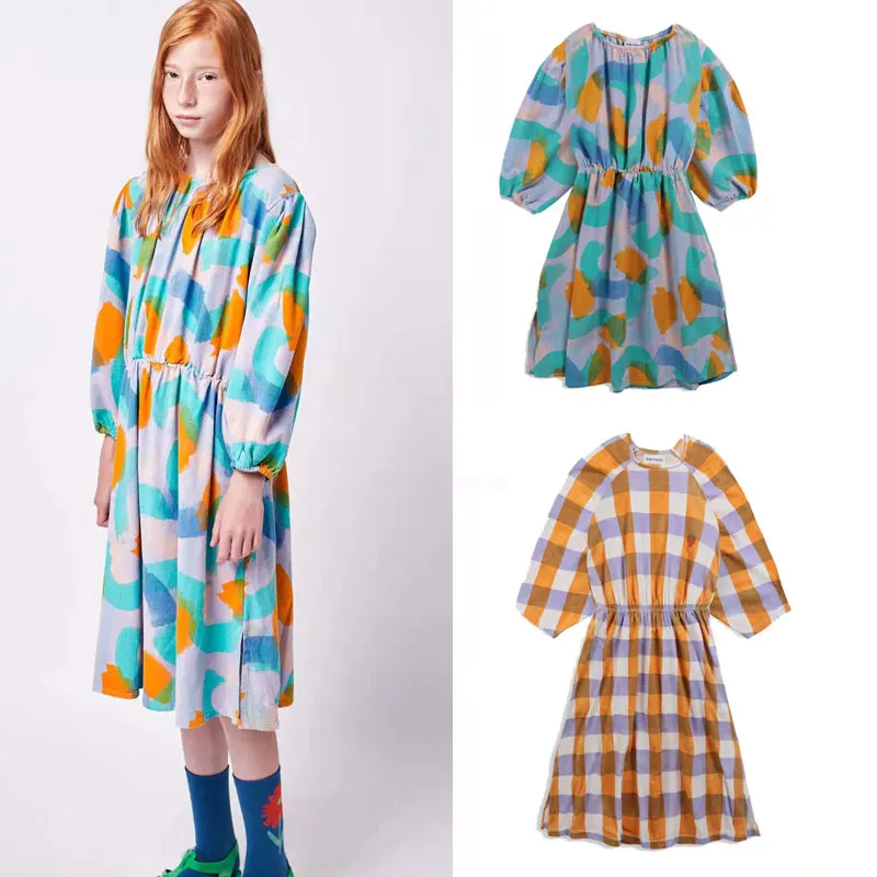 Dress Kids Dress 2022 Summer Spain Brand Girls Cute Print Long Sleeve Princess Dress Baby Girl 2~10 Years Old Girl Clothes
Dress Kids Dress 2022 Summer Spain Brand Girls Cute Print Long Sleeve Princess Dress Baby Girl 2~10 Years Old Girl Clothes