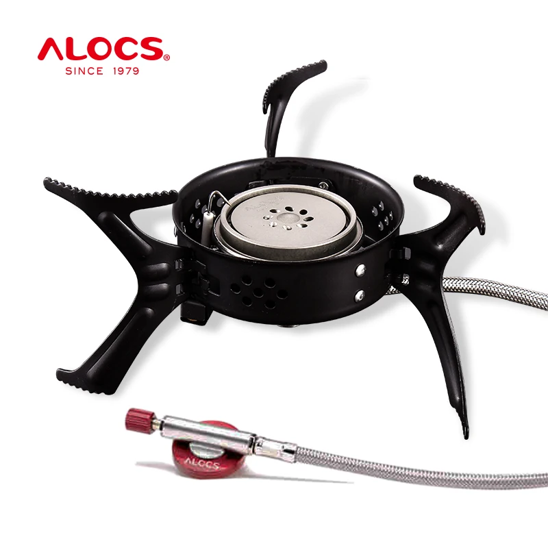 

ALOCS CS-G04 PRO Compact Foldable Portable 3500W Camping Cooking Gas Stove Cooker for Outdoor Backpacking Hiking Camping Furnace