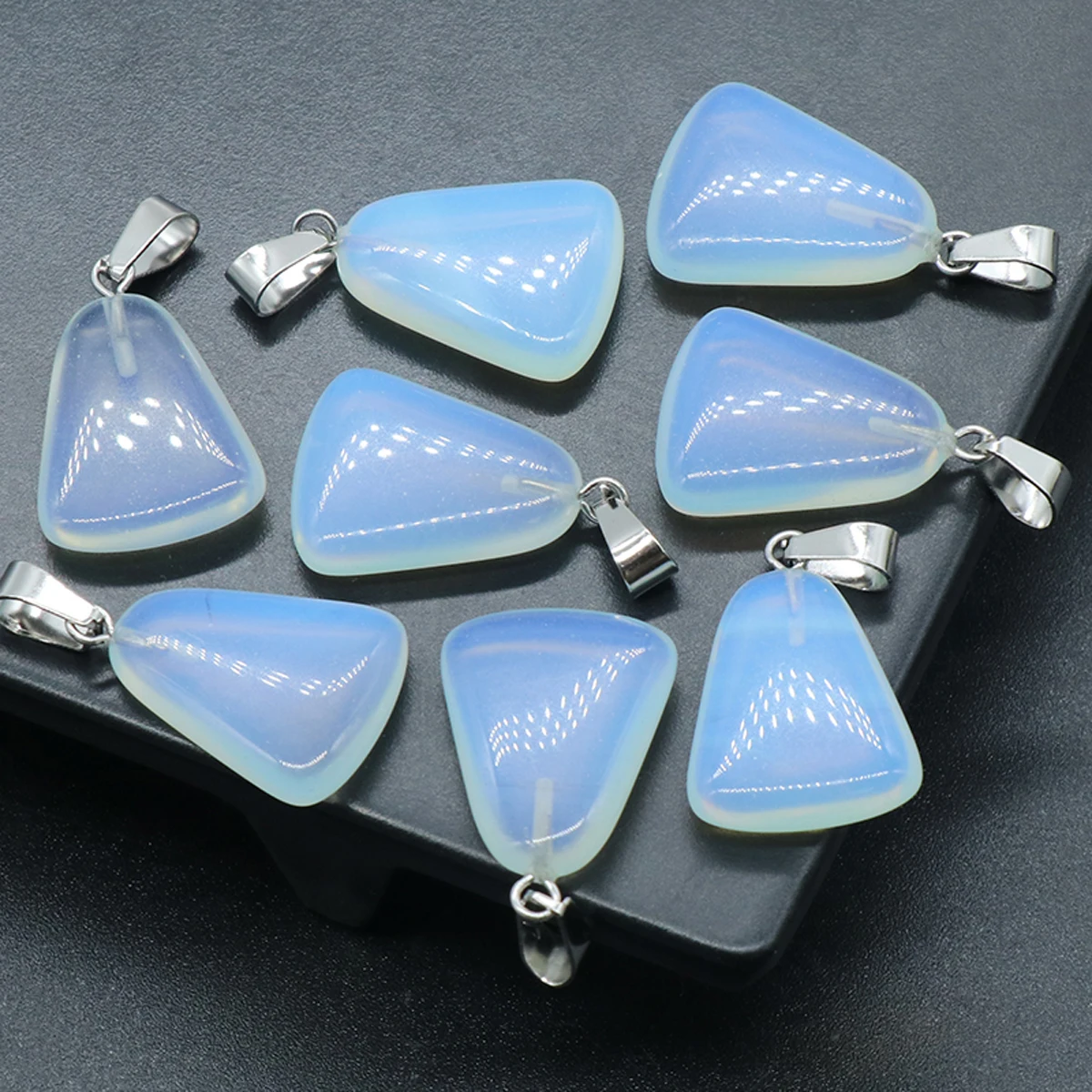 4pcs For Jewelry Making DIY Necklaces Earrings Women Natural Stone Pendants Rose Quartz Trapezoid Healing Crystals Stone Charms
4pcs For Jewelry Making DIY Necklaces Earrings Women Natural Stone Pendants Rose Quartz Trapezoid Healing Crystals Stone Charms