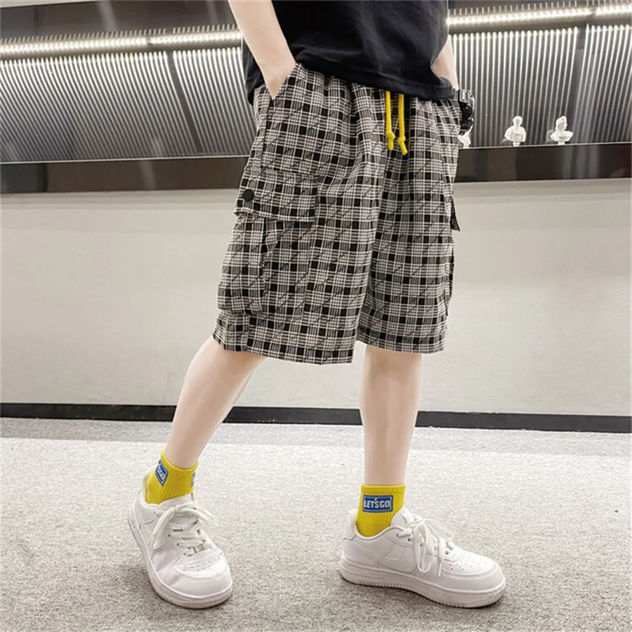 Short Kids Boy Summer Children Shorts Beach Casual Striped Cotton Bottom Boys Sport Pant 120-170
Short Kids Boy Summer Children Shorts Beach Casual Striped Cotton Bottom Boys Sport Pant 120-170