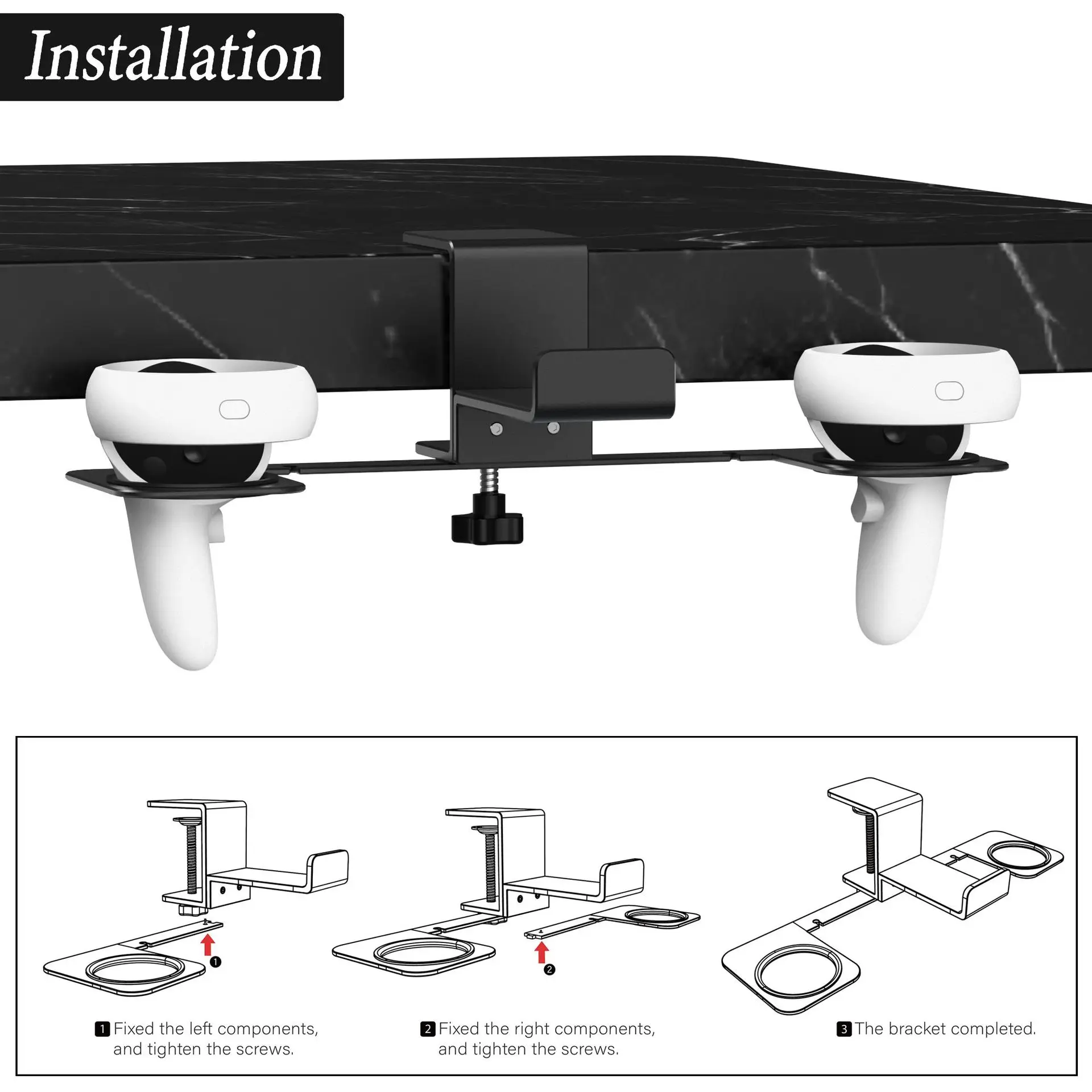 Suspended Aluminum Alloy Bracket for Oculus Quest 2 VR Glasses Wall Mount Special Storage Rack Display Rack Fashion Accessories
Suspended Aluminum Alloy Bracket for Oculus Quest 2 VR Glasses Wall Mount Special Storage Rack Display Rack Fashion Accessories