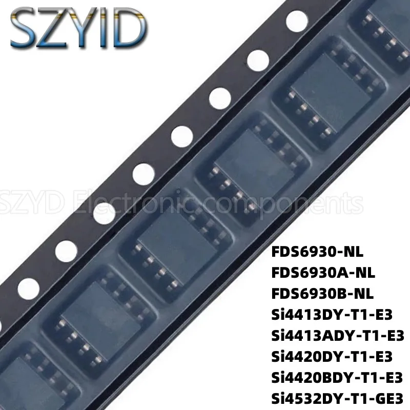 100PCS SOP8 FDS6930-NL FDS6930A-NL FDS6930B-NL Si4413DY-T1-E3 Si4413ADY-T1-E3 Si4420DY-T1-E3 Si4420BDY-T1-E3 Si4532DY-T1-GE3
100PCS SOP8 FDS6930-NL FDS6930A-NL FDS6930B-NL Si4413DY-T1-E3 Si4413ADY-T1-E3 Si4420DY-T1-E3 Si4420BDY-T1-E3 Si4532DY-T1-GE3
