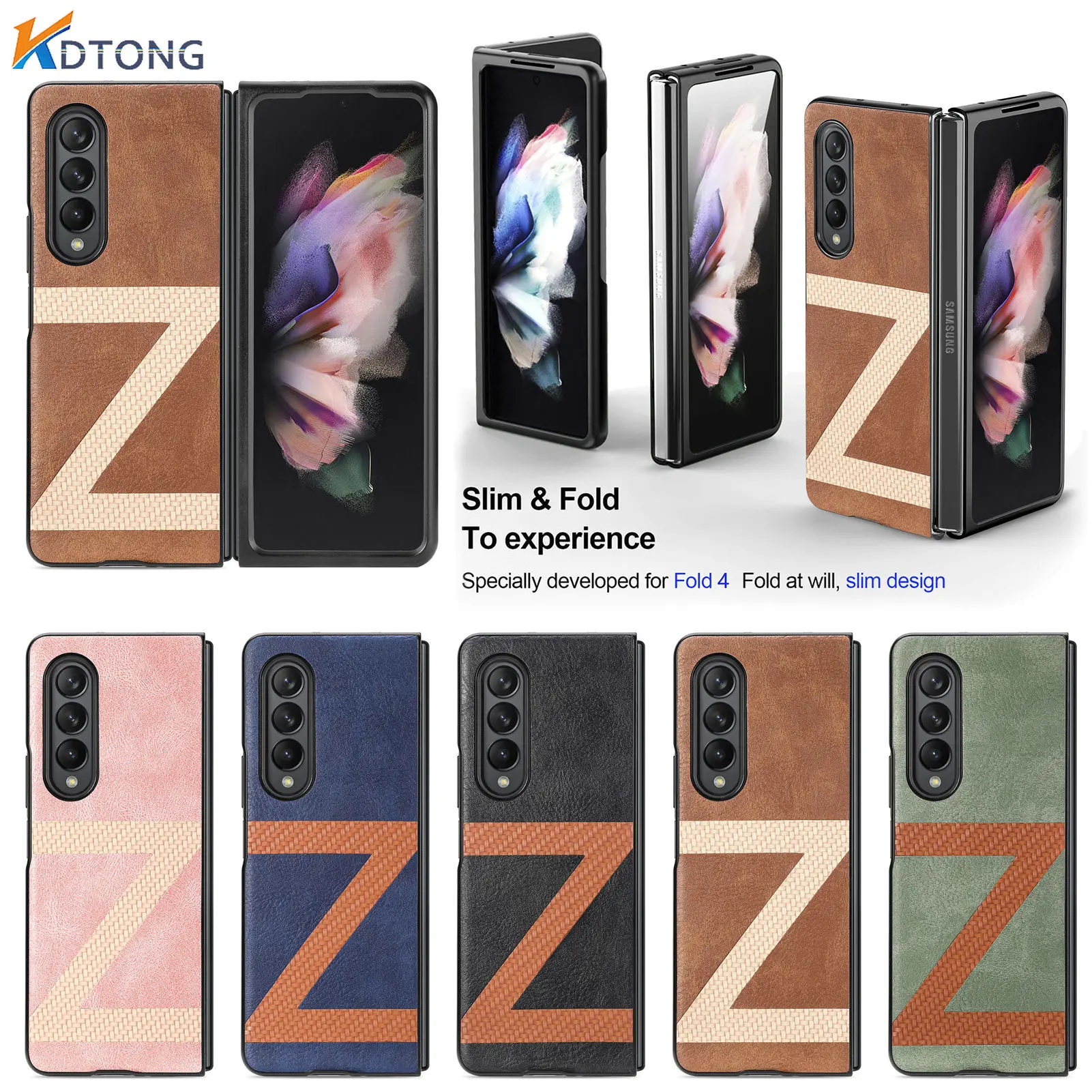 Fashion Carbon Fiber Slim Case for Samsung Z Fold 4 Phone Protect Cover for Galaxy Z Fold4 Splicing Z Pattern Shockproof Shell
Fashion Carbon Fiber Slim Case for Samsung Z Fold 4 Phone Protect Cover for Galaxy Z Fold4 Splicing Z Pattern Shockproof Shell