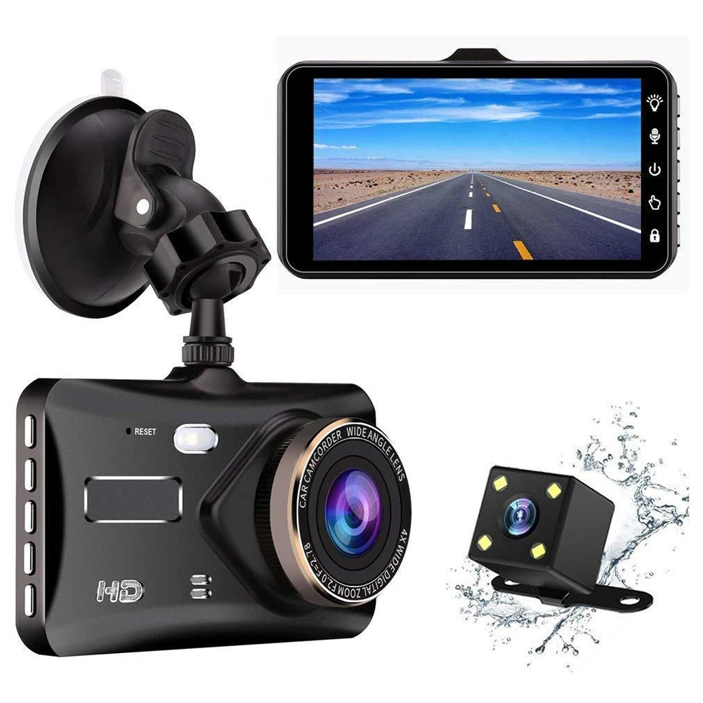 HD 1080P Car Dash Camera Recorder LCD Dual Lens DVR Front And Rear Reverse Cam Cars Electronics Accessories
HD 1080P Car Dash Camera Recorder LCD Dual Lens DVR Front And Rear Reverse Cam Cars Electronics Accessories