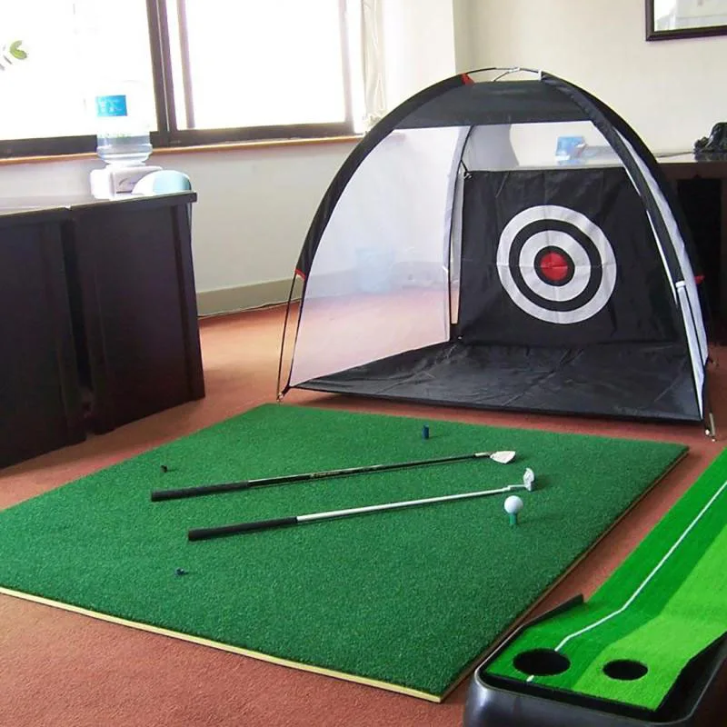 Golf Practice Net Tent Golf Hitting Cage Garden Grassland Practice Tent Rete Golf Training Equipment Mesh Mat Outdoor Swing Turf
Golf Practice Net Tent Golf Hitting Cage Garden Grassland Practice Tent Rete Golf Training Equipment Mesh Mat Outdoor Swing Turf