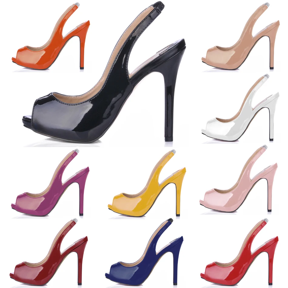 CHMILE CHAU Sexy Dress Party Shoes Women Peep Toe Stiletto High Heels Sling Back Ladies Pumps Zapatos Mujer Plus Sizes 10 S1
CHMILE CHAU Sexy Dress Party Shoes Women Peep Toe Stiletto High Heels Sling Back Ladies Pumps Zapatos Mujer Plus Sizes 10 S1