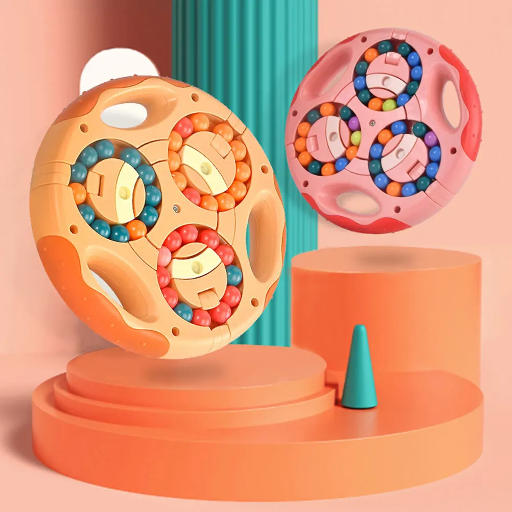 ABS Spining Magic Bean Intellectual Fingertip Rotating Bean Disk Stress Relief Finger Bead Game Toy Children Fidget Spinner
ABS Spining Magic Bean Intellectual Fingertip Rotating Bean Disk Stress Relief Finger Bead Game Toy Children Fidget Spinner