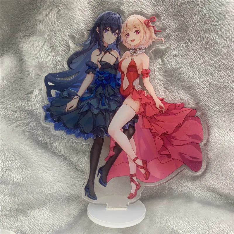 Anime Stand Lycoris Recoil Nishikigi Chisato Inoue Takina Acrylic Figure Display Desktop Decoration 15cm
Anime Stand Lycoris Recoil Nishikigi Chisato Inoue Takina Acrylic Figure Display Desktop Decoration 15cm