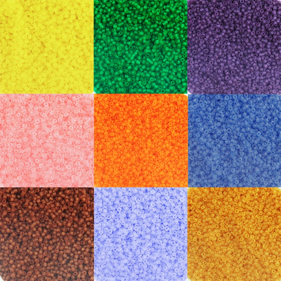 2mm 1130/5650Pcs Multi-Color Glass Seed Beads Matte Round Shape Loose Spacer Beads For DIY Jewelry Making Bracelet Accessories
2mm 1130/5650Pcs Multi-Color Glass Seed Beads Matte Round Shape Loose Spacer Beads For DIY Jewelry Making Bracelet Accessories