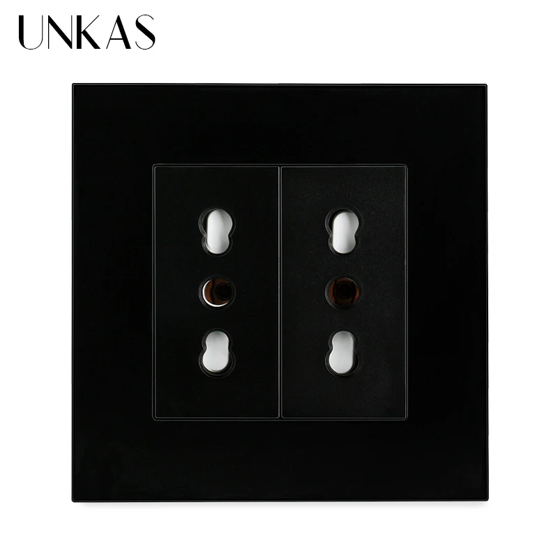 Розетка сетевая UNKAS, 86 х86 мм, 110-250 в перем. Тока, 16 А
Розетка сетевая UNKAS, 86 х86 мм, 110-250 в перем. Тока, 16 А