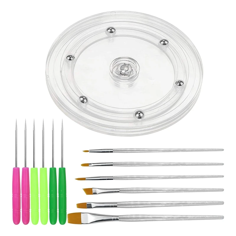 13 Pcs Cookie Decorating Kit Supplies Including Acrylic Cookie Turntable Cookie Decoration Brushes Kitchen Baking Tools
13 Pcs Cookie Decorating Kit Supplies Including Acrylic Cookie Turntable Cookie Decoration Brushes Kitchen Baking Tools