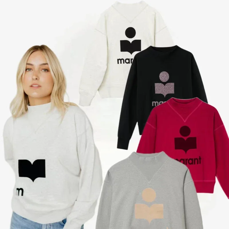 Fashionable Autumn and Winter Fleece WomenClothes Half Turtleneck Luxury Sweatshirt 100%Cotton Pullover Hoodies
Fashionable Autumn and Winter Fleece WomenClothes Half Turtleneck Luxury Sweatshirt 100%Cotton Pullover Hoodies