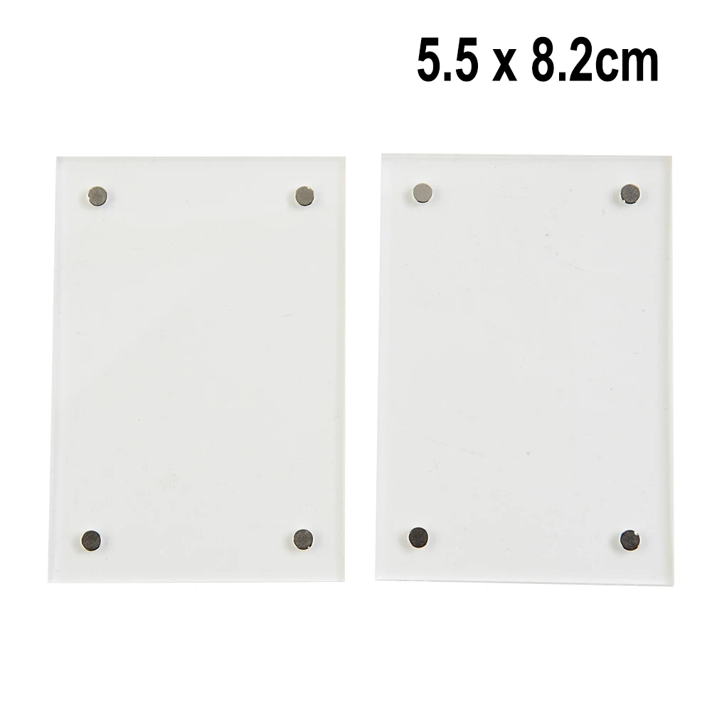 Transparent Acrylic Photo Frame Magnetic Poster Display Stand PhotoCard Holder Picture Frame Practical Message Memo Board-Frame
Transparent Acrylic Photo Frame Magnetic Poster Display Stand PhotoCard Holder Picture Frame Practical Message Memo Board-Frame