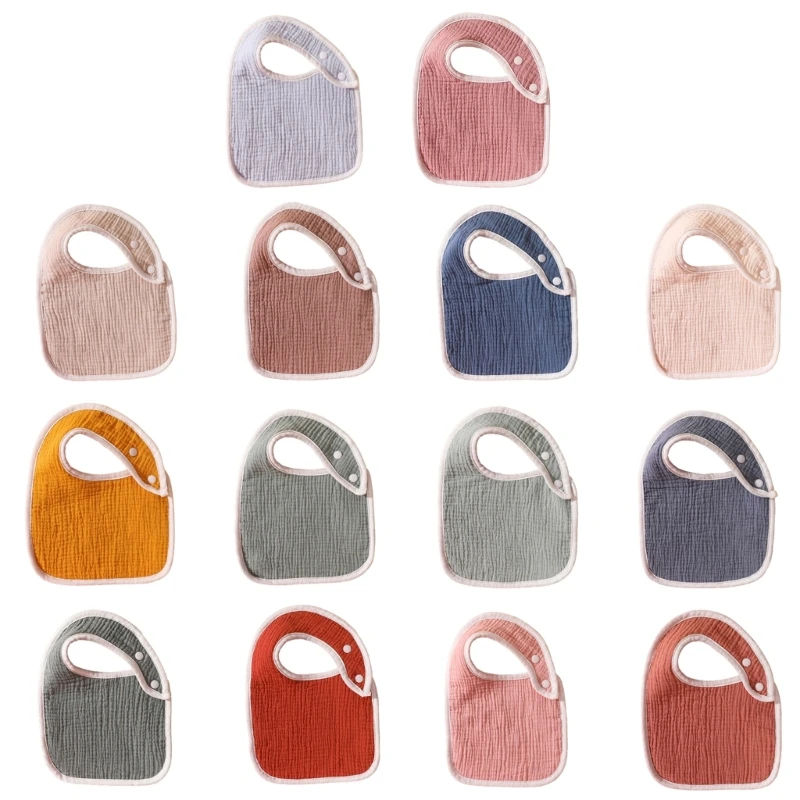 Baby Bib for Eating, 0-3Y Newborn Drooling Bib Saliva Towel 6-Layer High Absorbent Infant Unisex Solid Color Face Towel
Baby Bib for Eating, 0-3Y Newborn Drooling Bib Saliva Towel 6-Layer High Absorbent Infant Unisex Solid Color Face Towel