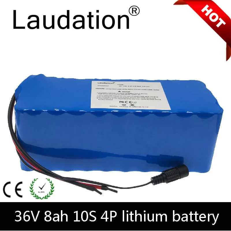 Laudation 36V 8ah Electric Bicycle Lithium Battery 18650 Battery Pack 36V 8ah Motorcycle Electric Bicycle Scooter With 15A BMS
Laudation 36V 8ah Electric Bicycle Lithium Battery 18650 Battery Pack 36V 8ah Motorcycle Electric Bicycle Scooter With 15A BMS