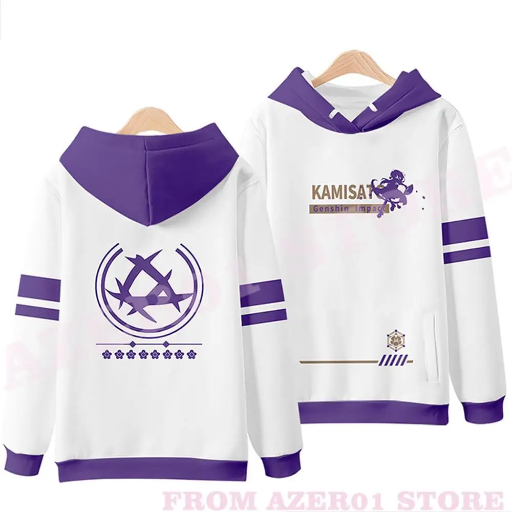 Костюм для косплея Genshin Impact Kamisato Ayaka Inazuma толстовки для мужчин и женщин свитшоты Креативная одежда для мальчиков и девочек
Костюм для косплея Genshin Impact Kamisato Ayaka Inazuma толстовки для мужчин и женщин свитшоты Креативная одежда для мальчиков и девочек