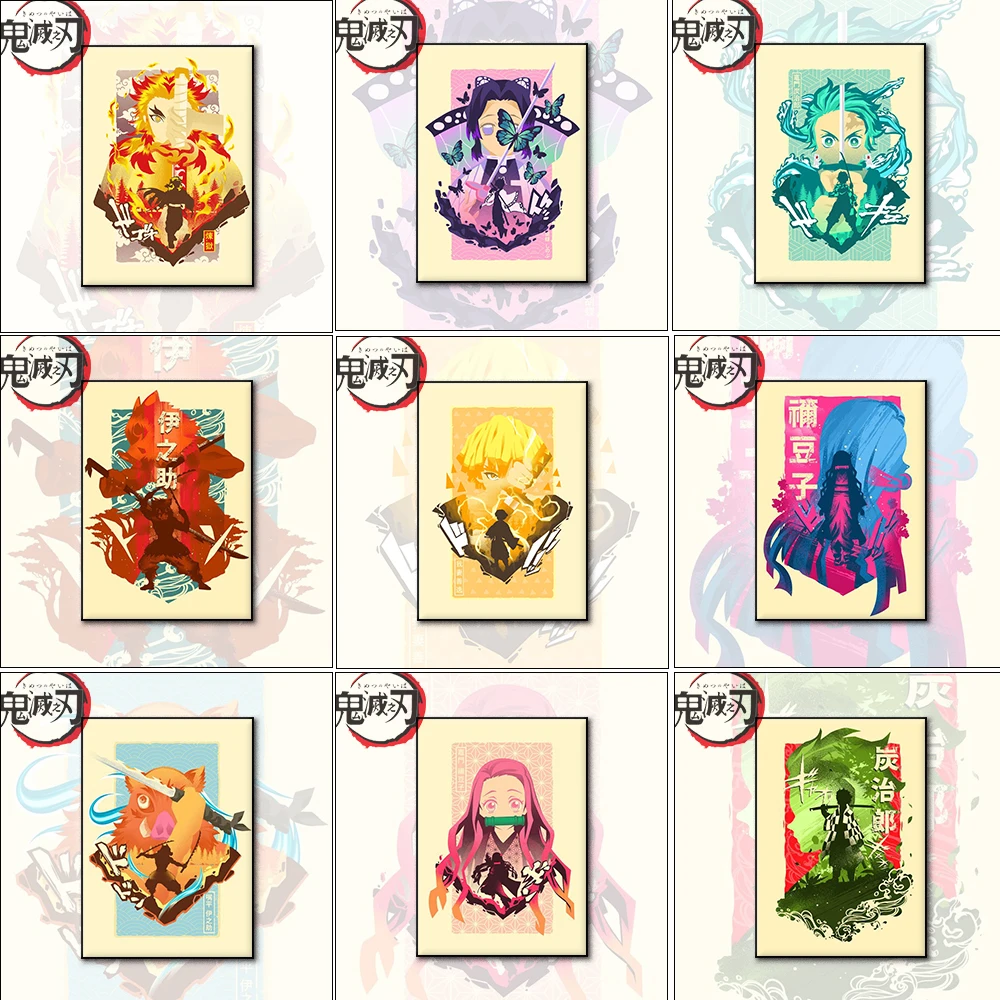 Anime Demon Slayer Poster Tanjirou Nezuko Wall Art Canvas Painting Home Living Room Kids Bedroom Decor Prints Picture Mural Gift
Anime Demon Slayer Poster Tanjirou Nezuko Wall Art Canvas Painting Home Living Room Kids Bedroom Decor Prints Picture Mural Gift